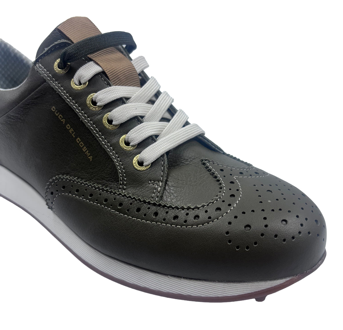 Duca Del Cosma Camelot Spikeless Golf Shoes - SAMPLE - Olive