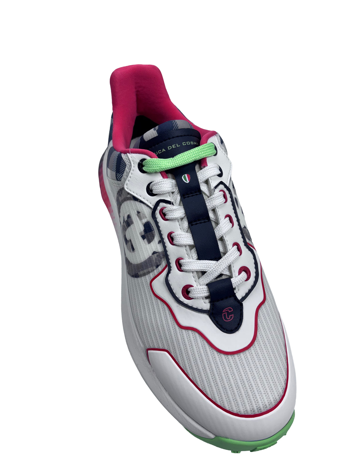 Duca Del Cosma Rimini Spikeless Golf Shoes - SAMPLE - White / Multi