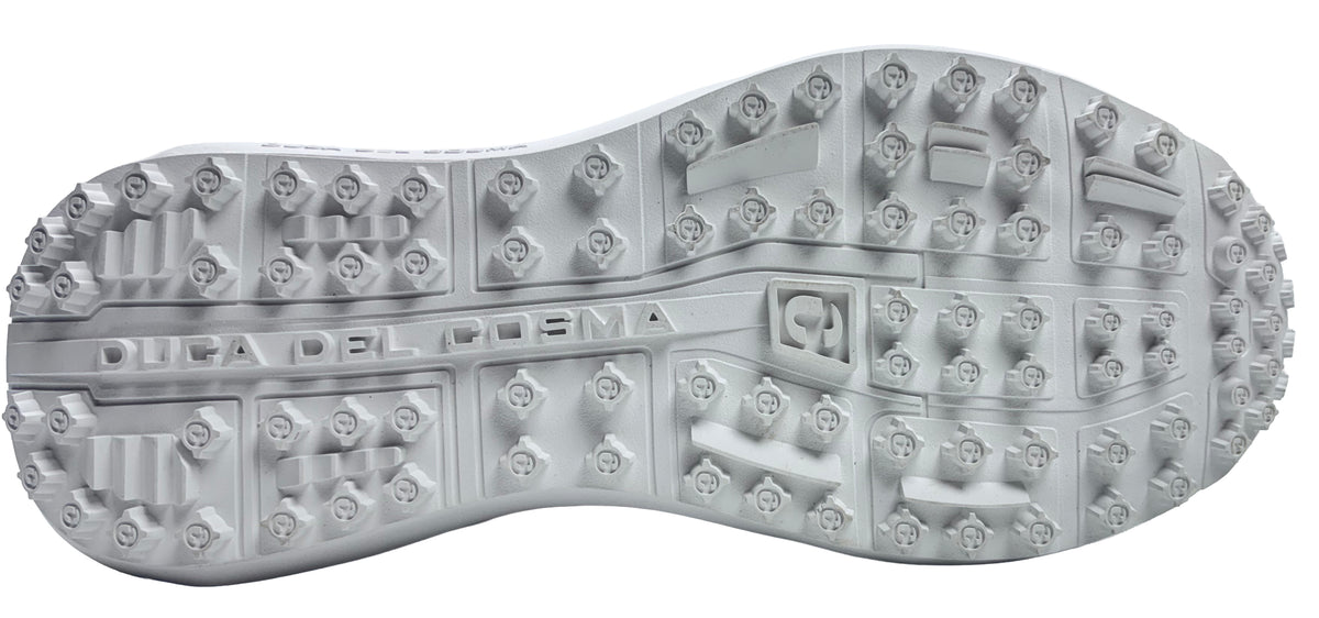 Duca Del Cosma Novara Spikeless Golf Shoes - SAMPLE - White / Grey