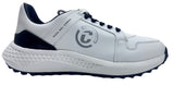 Duca Del Cosma Novara Spikeless Golf Shoes - SAMPLE - White / Black / Black