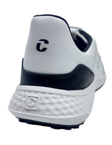 Duca Del Cosma Novara Spikeless Golf Shoes - SAMPLE - White / Black / Black