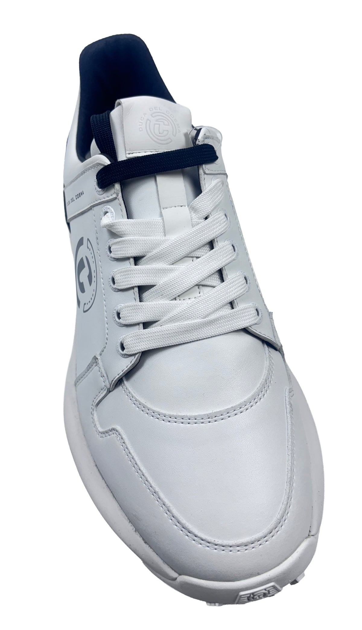 Duca Del Cosma Novara Spikeless Golf Shoes - SAMPLE - White / Black