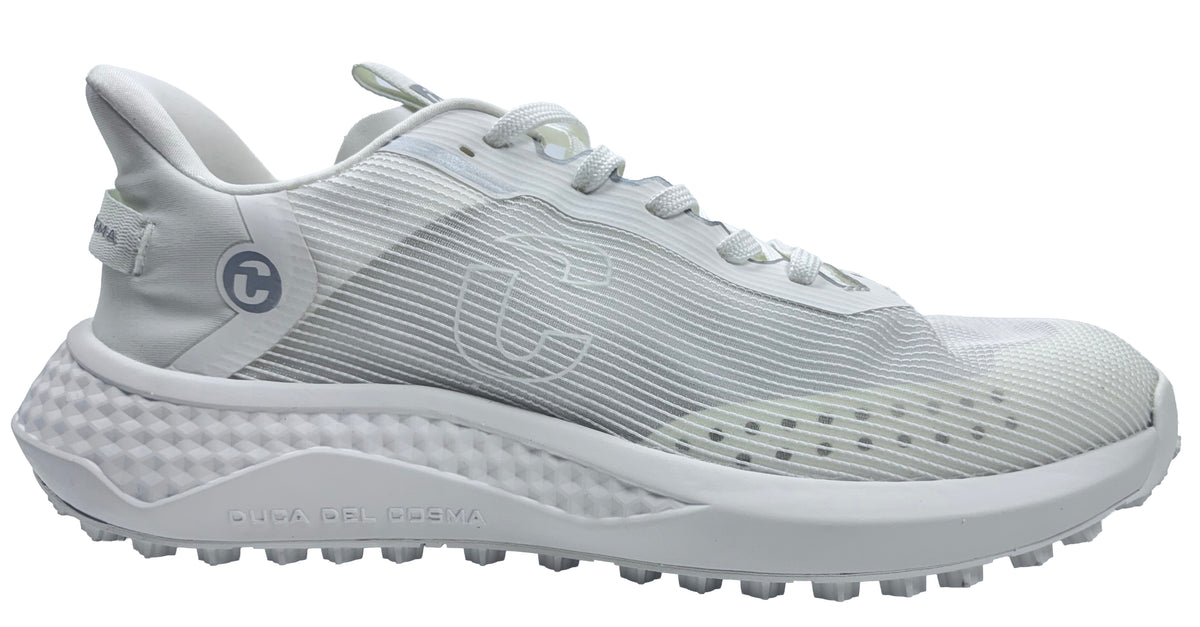 Duca Del Cosma Bossano Spikeless Summer Golf Shoes - SAMPLE - White