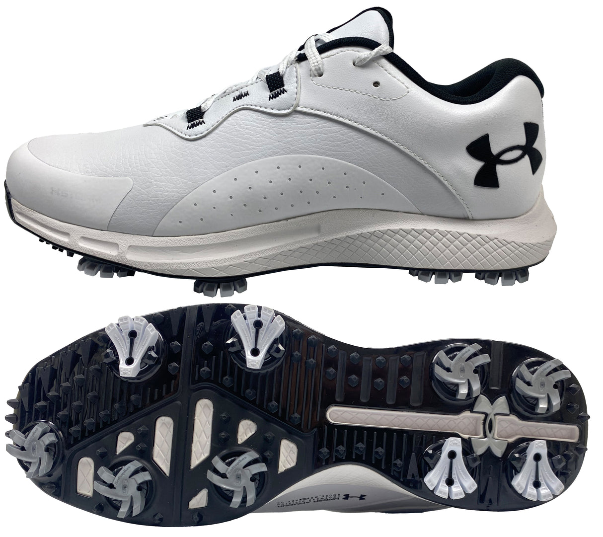 Under Armour Charged Draw 2 Spiked Golf Shoes – WIDE FIT