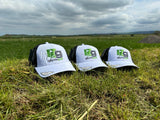 Glyde Golf X Taylormade Tour Trucker Performance Mesh  Cap - White / Black
