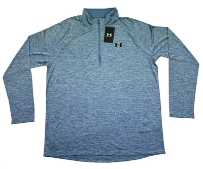 Under Armour Tech 2.0 1/2 Zip Lightweight Midlayer - Mineral Blue