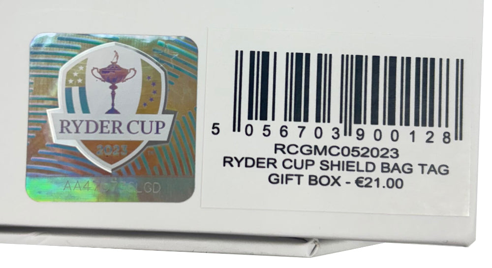 Ryder Cup 2023 Shield Bag Tag - Marco Simone