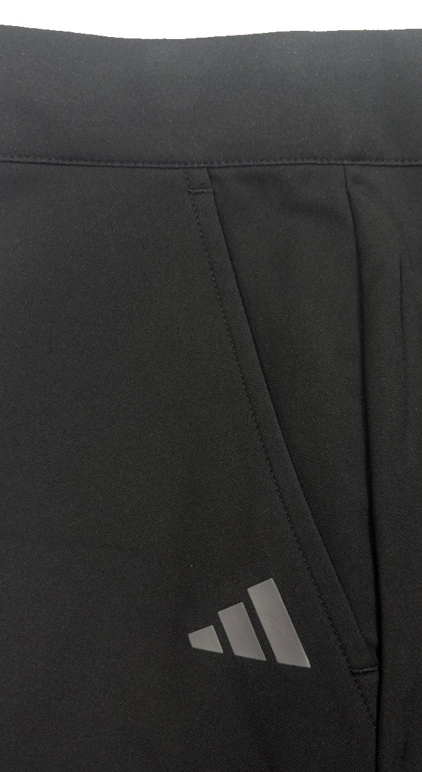 Adidas Adi Advantage Tonal 3 Stripe Golf Shorts - Black
