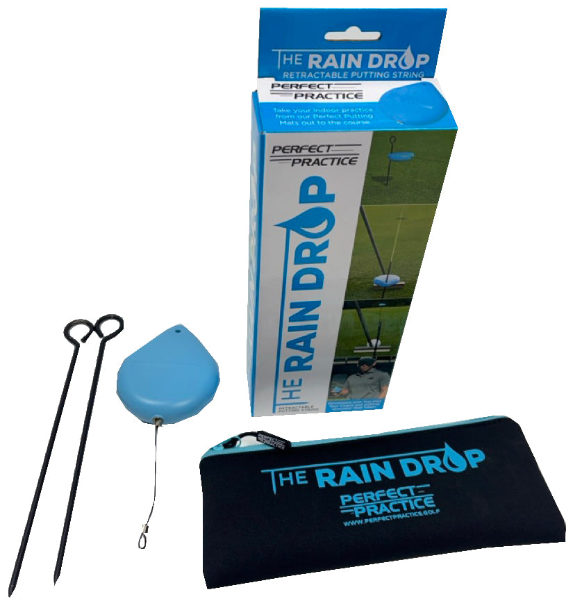 Perfect Practice Golf Raindrop Retractable Putting String - As Used By Dustin Johnson