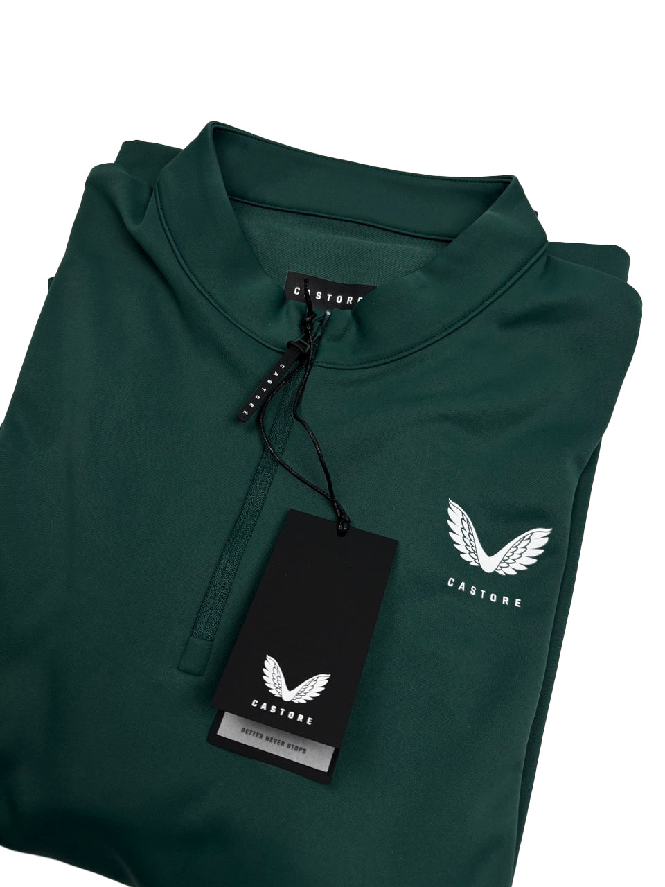 Castore Golf Classic 1/4 Zip Pullover - Pine Green