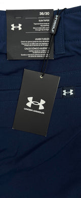 Under Armour EU Tech SLIM Tapered Golf Trousers - Navy