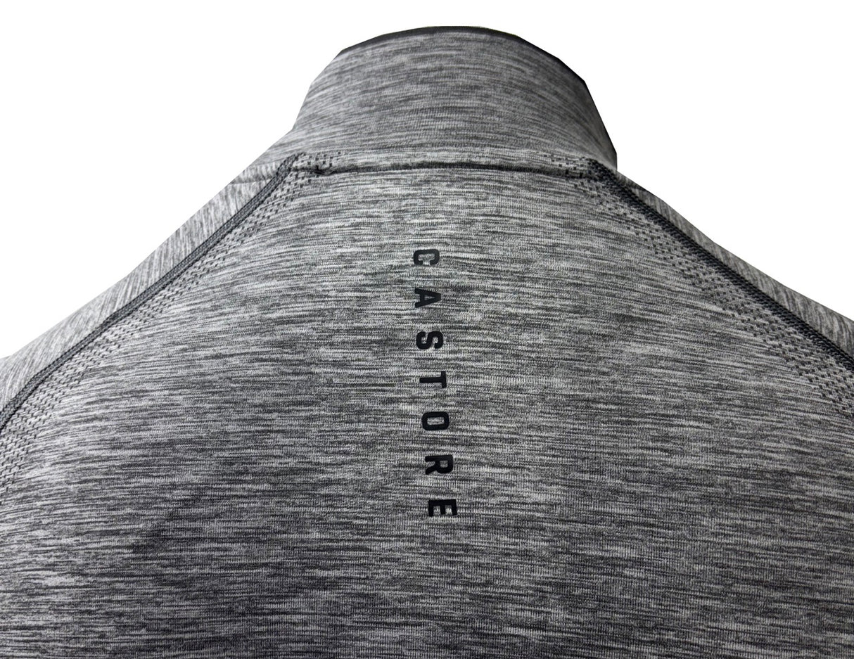 Castore Seamless Performance Golf 1/4 Zip - Charcoal Marl