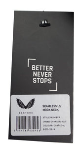 Castore Seamless Performance Golf 1/4 Zip - Charcoal Marl