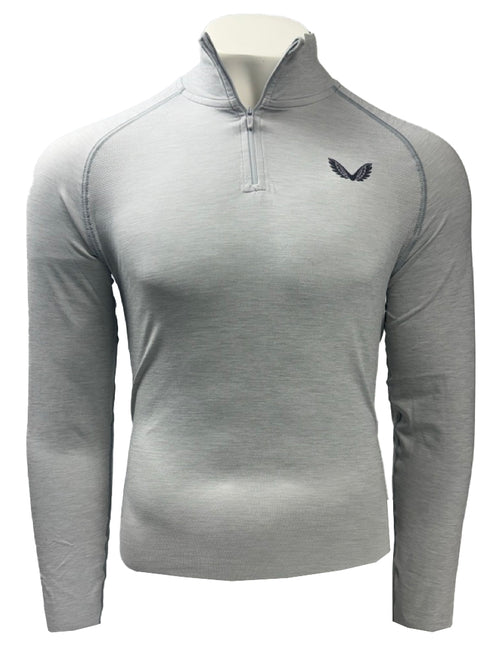 Castore Seamless Performance Golf 1/4 Zip - Mist Marl