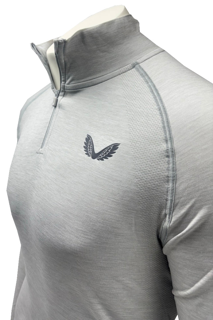 Castore Seamless Performance Golf 1/4 Zip - Mist Marl