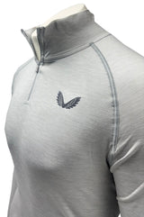 Castore Seamless Performance Golf 1/4 Zip - Mist Marl