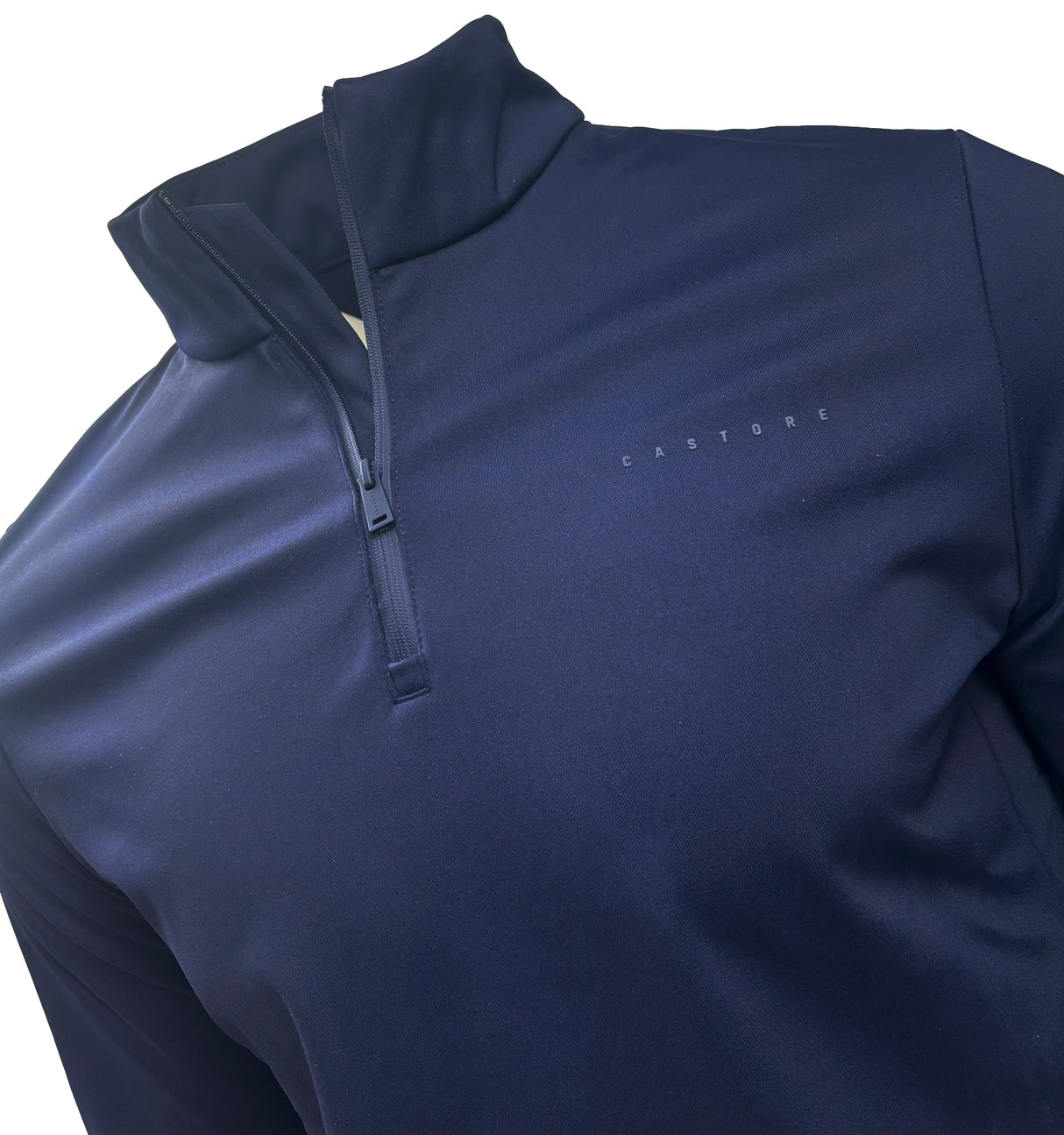 Castore Garcia Premium Performance Golf 1/4 Zip Soft Shell - Midnight Navy