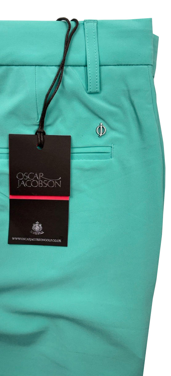 Oscar Jacobson Davenport Performance Golf Shorts - Light Aqua