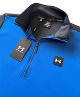 Under Armour Drive Pro Storm Hybrid 1/2 Zip Mid Layer - Tech Blue