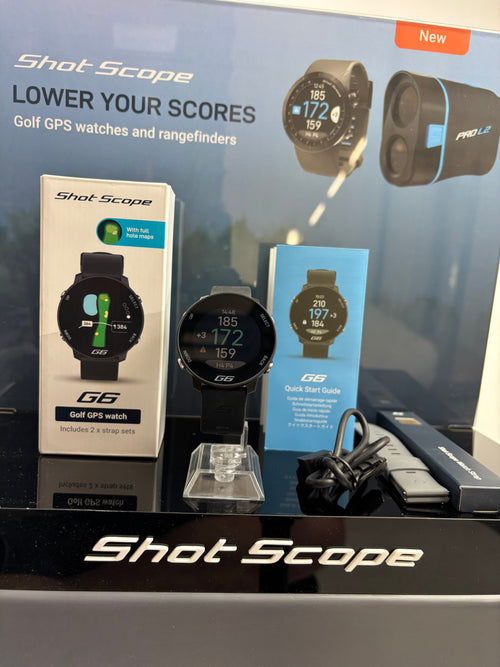2026 Shot Scope G6 GPS Golf Watch - Used Once - Full Hole Maps
