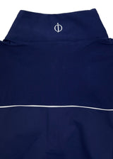 Oscar Jacobson Camber Tech Golf 1/4 Zip Pullover Mid Layer - Navy