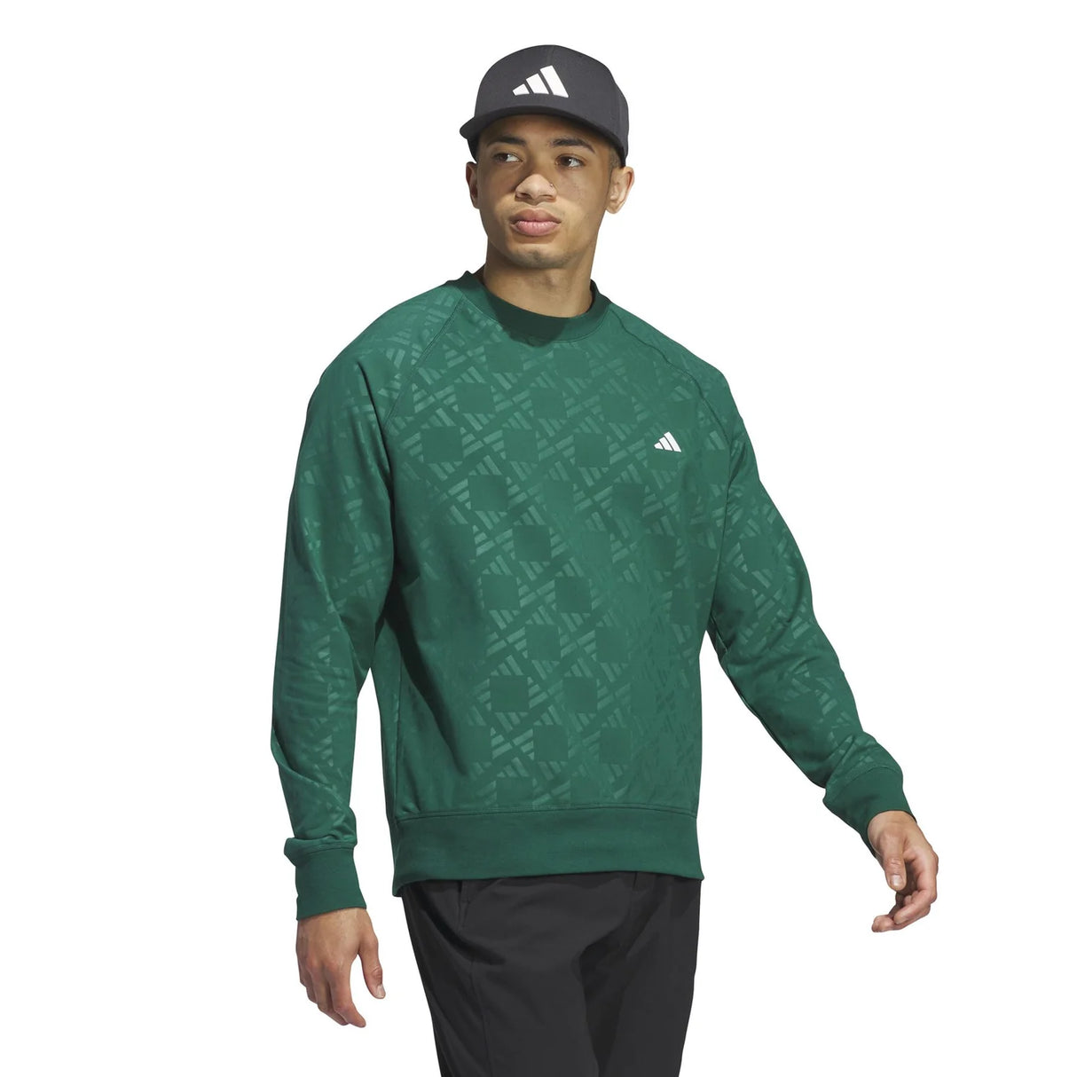 Adidas Ultimate 365 Tour Sweatshirt - Collegiate Green