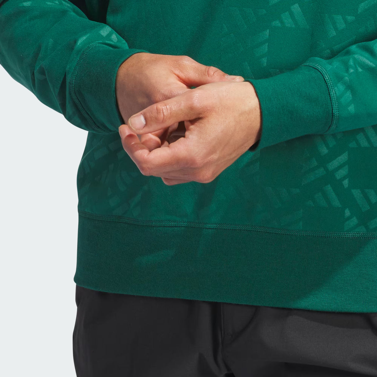 Adidas Ultimate 365 Tour Sweatshirt - Collegiate Green