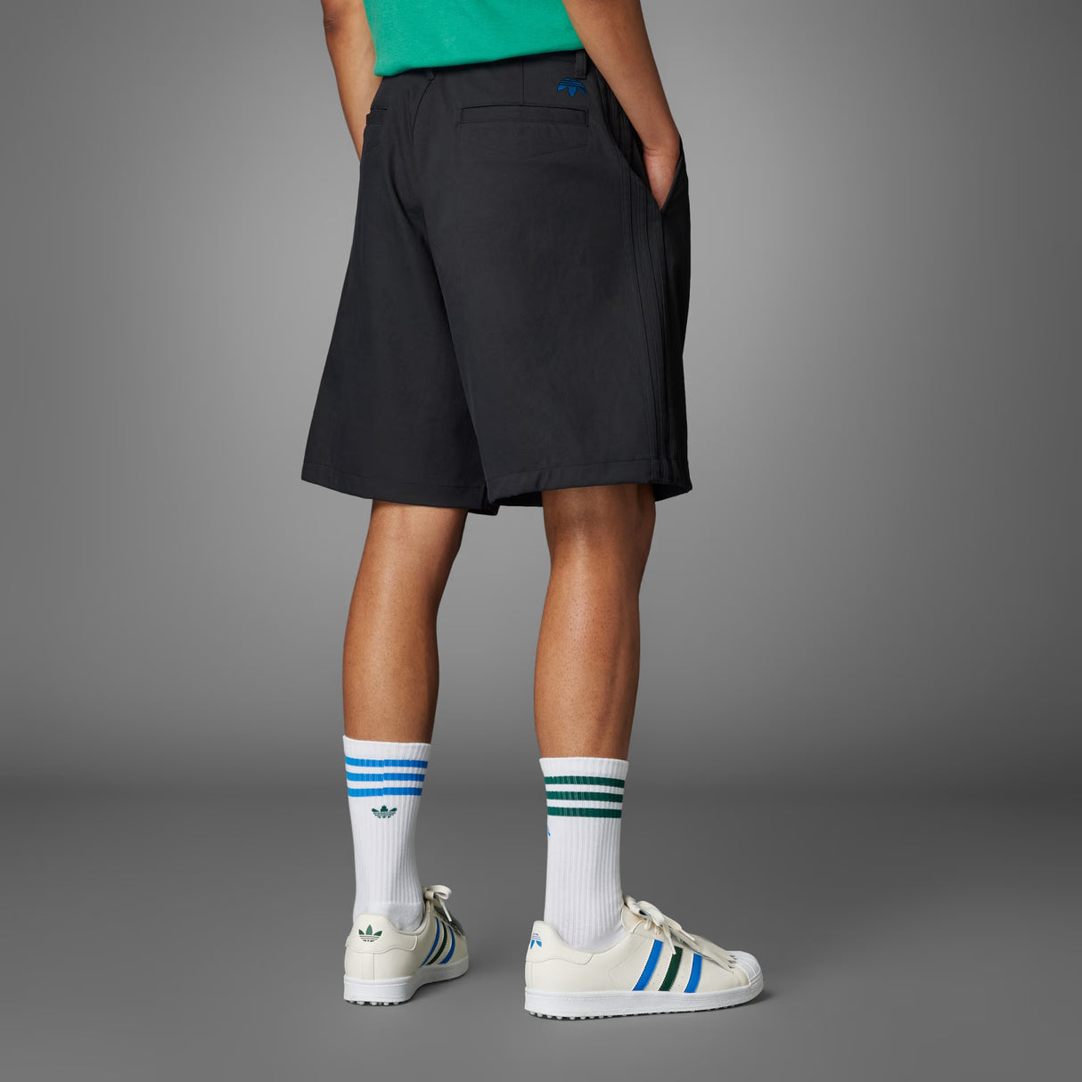 Adidas Originals X Rolling Links LTD Edition Golf Shorts - Loose - Black