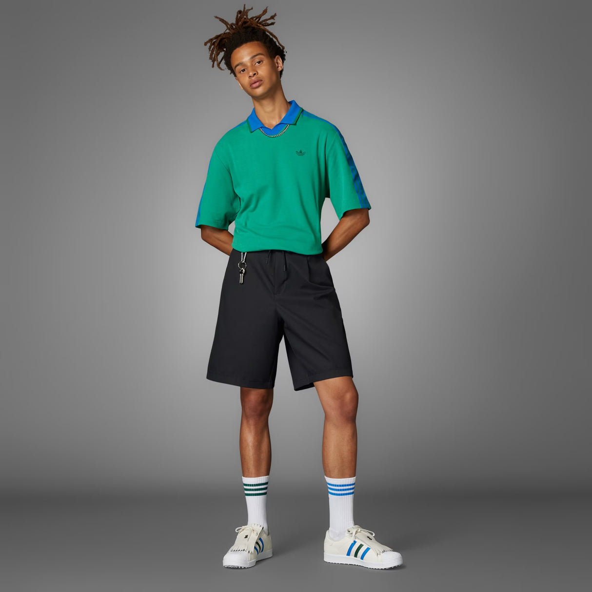 Adidas Originals X Rolling Links LTD Edition Golf Shorts - Loose - Black