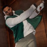 Adidas Go-To Quilted DWR Full Zip Golf Vest - Core Green