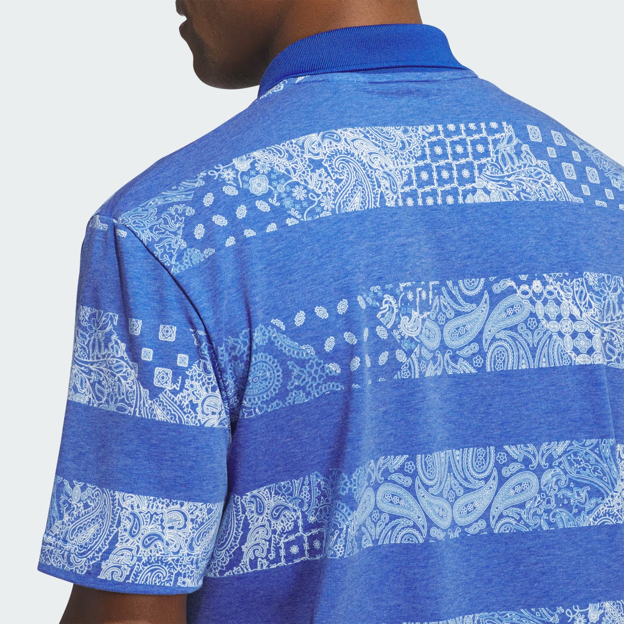 Adidas Go-To Printed Polo Shirt - Royal Blue