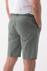 Reflo Icarian Performance Tech Golf Shorts - Dark Forest Green
