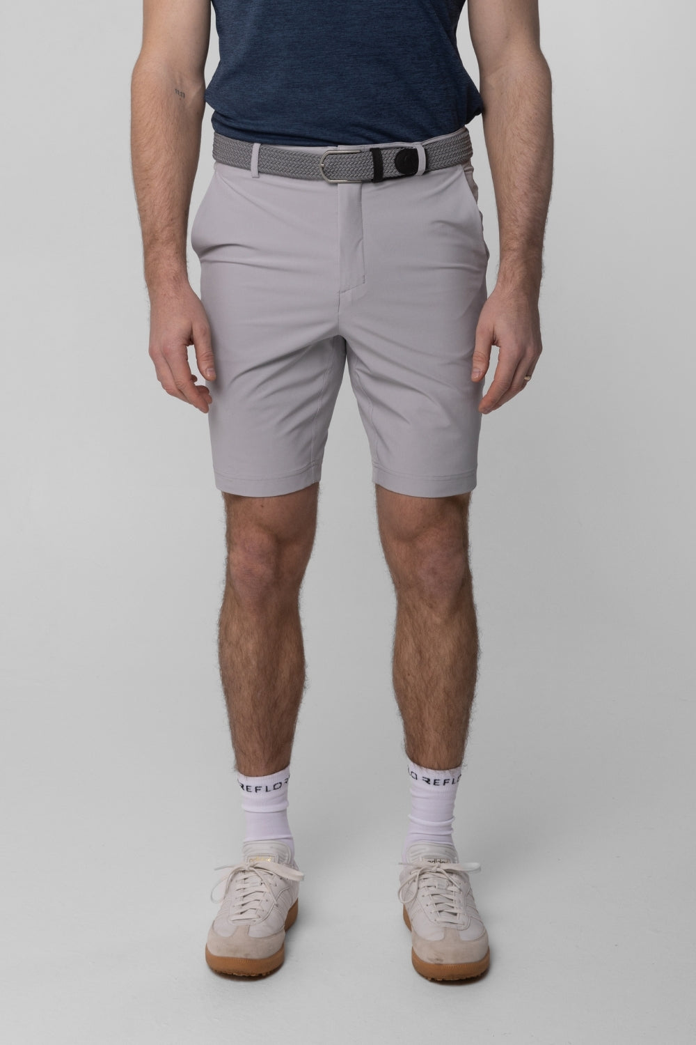 Reflo Icarian 2.0 Performance Tech Golf Shorts - Rock Grey