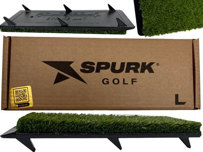 Spurk Golf Fairway Mat V2.0 - Winter Rules Golf Mat - Long Pile