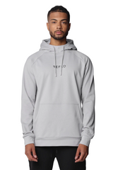 Reflo Lapter Recycled Performance Golf Hoodie - Rock Grey