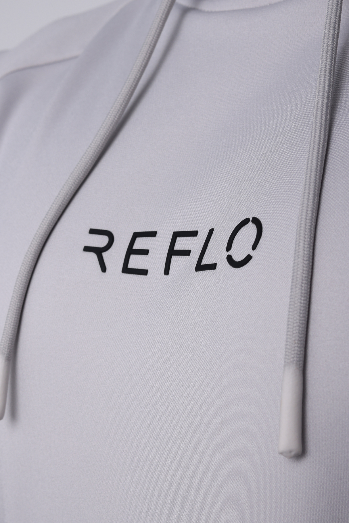 Reflo Lapter Recycled Performance Golf Hoodie - Rock Grey