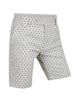 Oscar Jacobson Dunbar Pattern Performance Golf Shorts - Lunar Grey