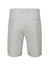 Oscar Jacobson Dunbar Pattern Performance Golf Shorts - Lunar Grey