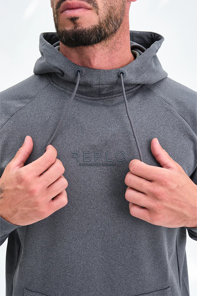 Reflo Rio Golf Hoodie - Grey Marl