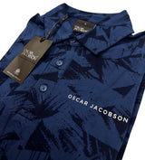 Oscar Jacobson Kingswood Tour Tech Golf Polo Shirt - Navy