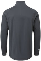 Oscar Jacobson Lexington Tour Heathered 1/4 Zip Pullover - Black