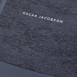 Oscar Jacobson Lexington Tour Heathered 1/4 Zip Pullover - China Blue