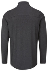 Oscar Jacobson Lawton Tour Marl 1/4 Zip Pullover - Black Marl