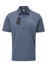 Oscar Jacobson Chap II Tour Golf Polo Shirt - China Blue
