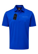 Oscar Jacobson Chap II Tour Golf Polo Shirt - Electric Blue
