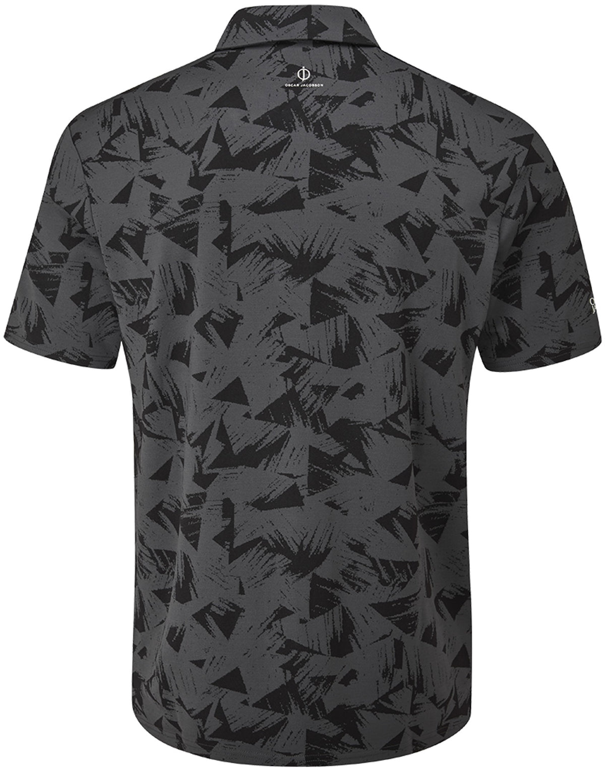 Oscar Jacobson Kingswood Tour Tech Golf Polo Shirt - Black