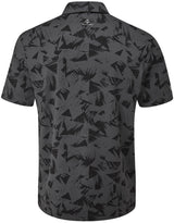 Oscar Jacobson Kingswood Tour Tech Golf Polo Shirt - Black