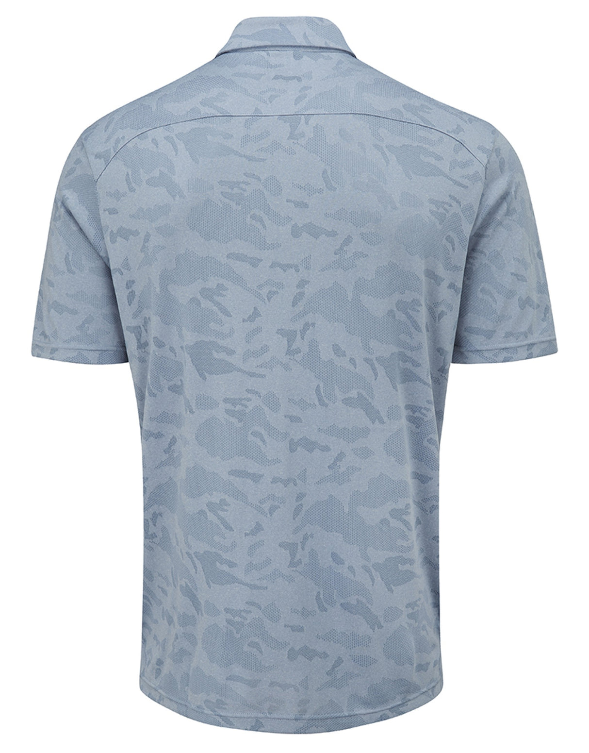 Oscar Jacobson Fairmile Tour Tech Vent Camo Golf Polo Shirt - Nautical