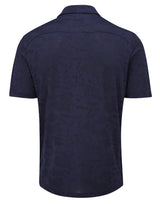 Oscar Jacobson Fairmile Tour Tech Vent Camo Golf Polo Shirt - Navy