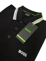 BOSS Paddy Golf Polo Shirt - Black